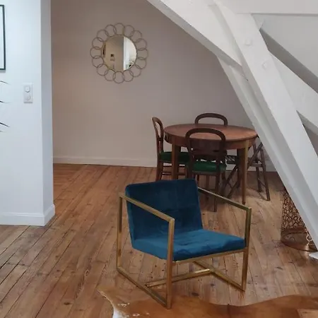 דירה Le Rooftop Des Halles ביאריץ